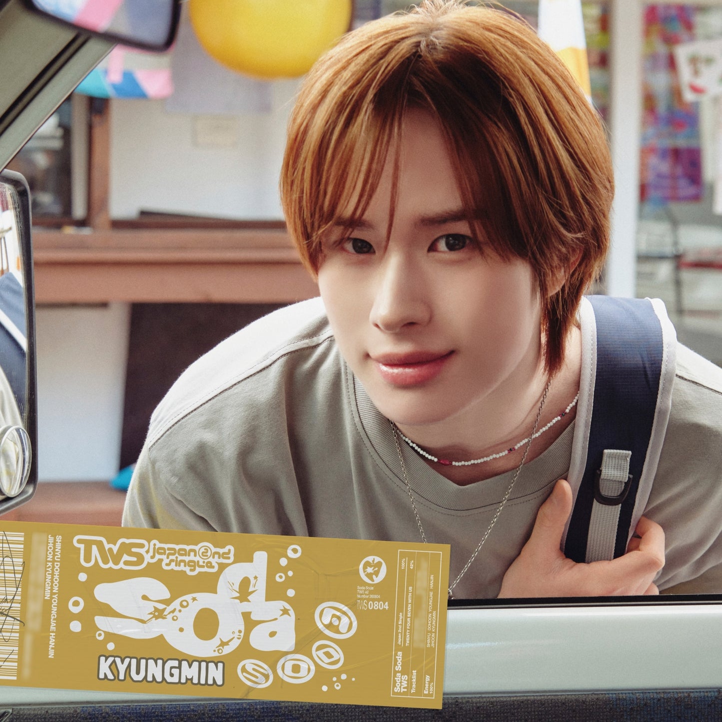 TWS Japan 2nd Single「SODA SODA」Solo Jacket (KYUNGMIN)