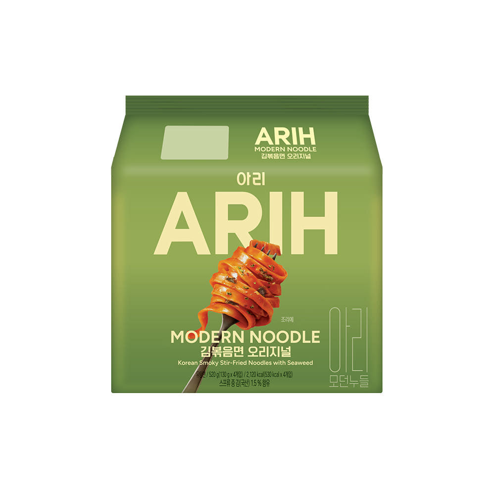 BTS x ARIH Spicy Seaweed Modern Noodle (4 Packs) – Korean Premium Ramen