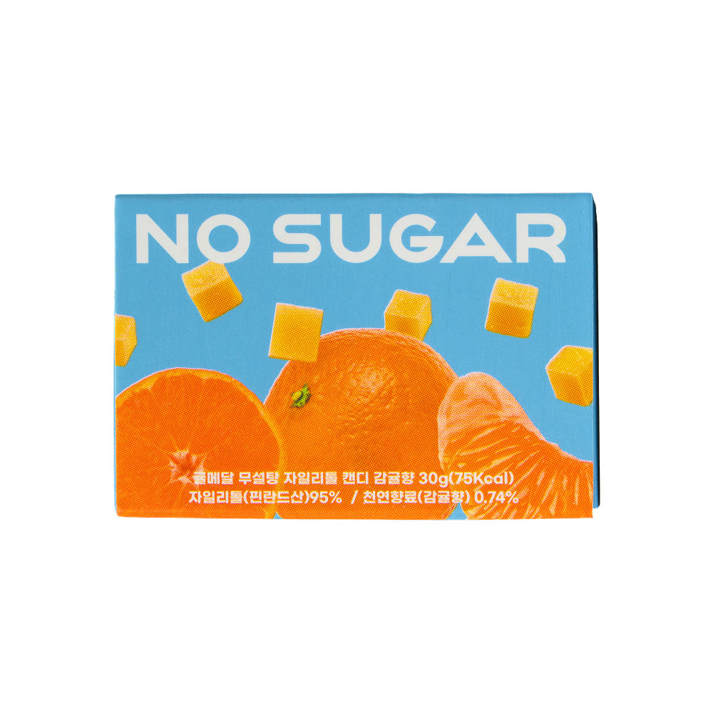 Gyul Medal - Sugar-Free Xylitol Citrus Candy Tangerine Flavor 30g – Zero Sugar Korean Candy