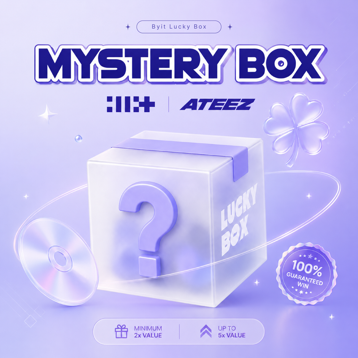 BYIT K-POP : Mystery Lucky Box🍀(ATEEZ/ ILLIT)