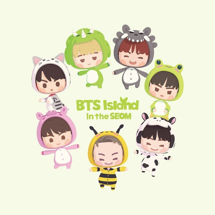 Брелок BTS Island Face