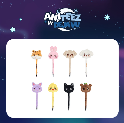 ATEEZ - ANITEEZ в выпускном магазине CALLING POP UP Официальный мяч от MD