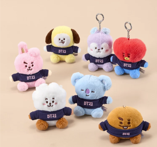 BT21 BASIC Doll Keyring 2026 F/W