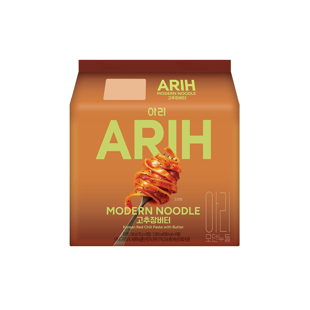 BTS x ARIH Gochujang Butter Modern Noodle (4 Packs) – Korean Premium Ramen