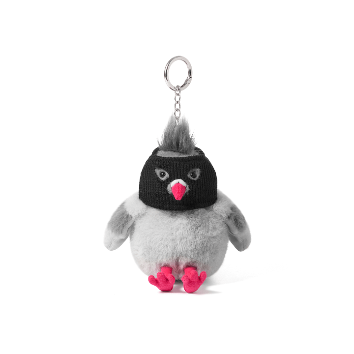 ICONIC BY MISTAKE Pigeon Plush Keyring