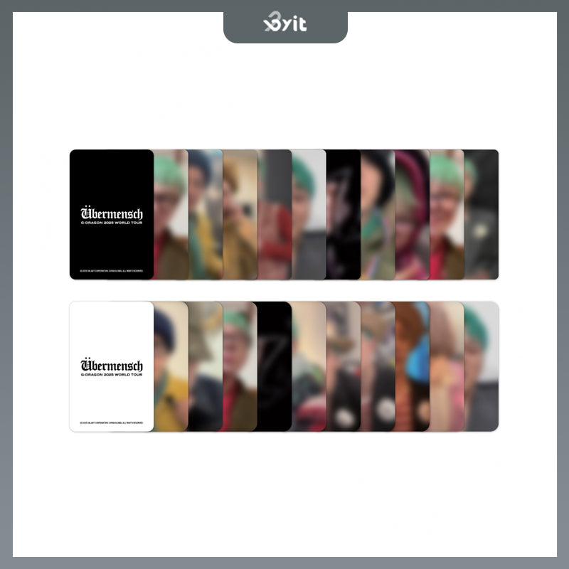 G-DRAGON 2025 WORLD TOUR IN KOREA - 25 PHOTOCARD PACK