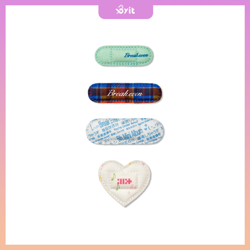 ILLIT 5th Mini Album ‘BREAK EVEN' -Band Badge Set