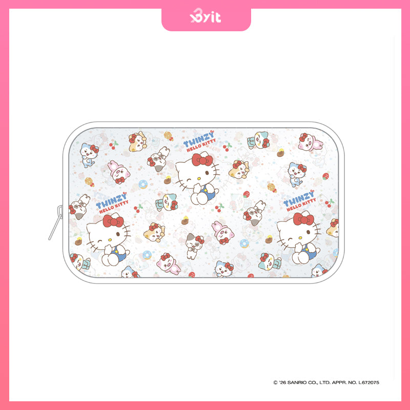 ITZY-TWINZY X HELLO KITTY <Glitter pouch>