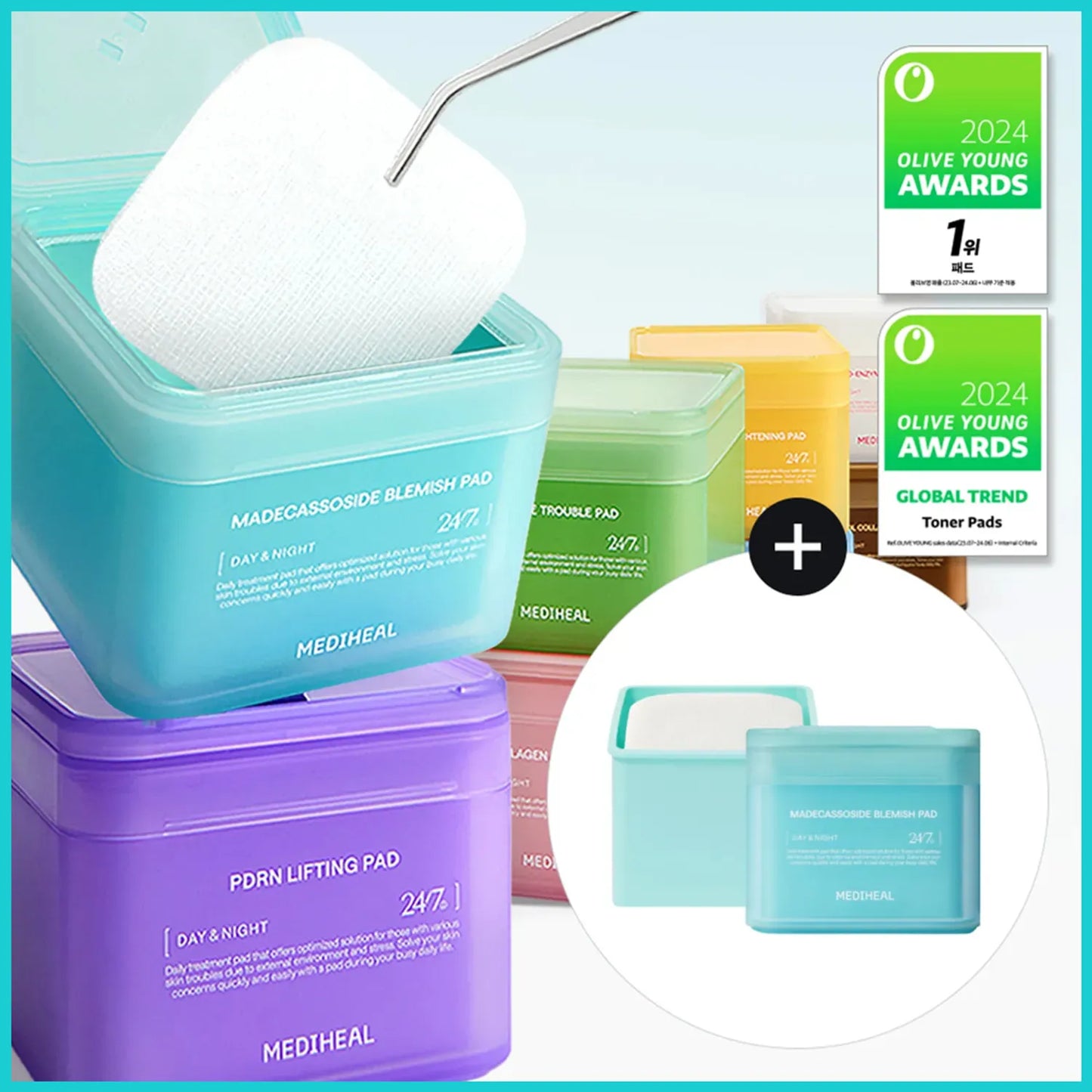 MEDIHEAL Toner Pad 100 (7types)