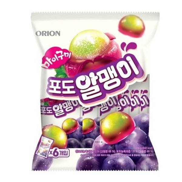 Orion Grape Jelly Gummies 216g