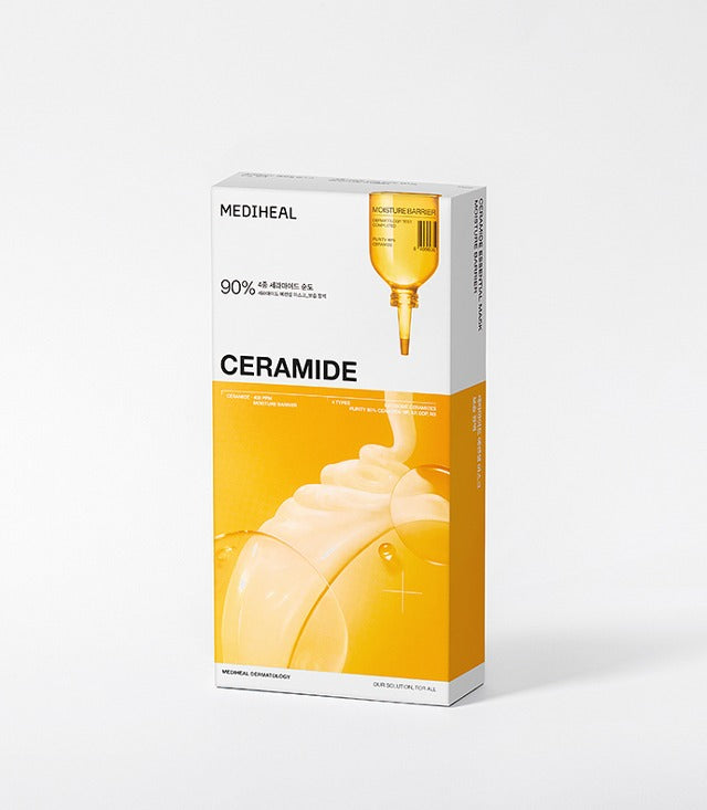 MEDIHEAL Ceramide Essential Mask Sheet Moisture Barrier 10ea Set