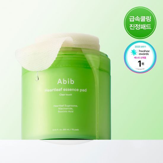 Abib Heartleaf Essence Pad Clear Touch 70P Refill Set