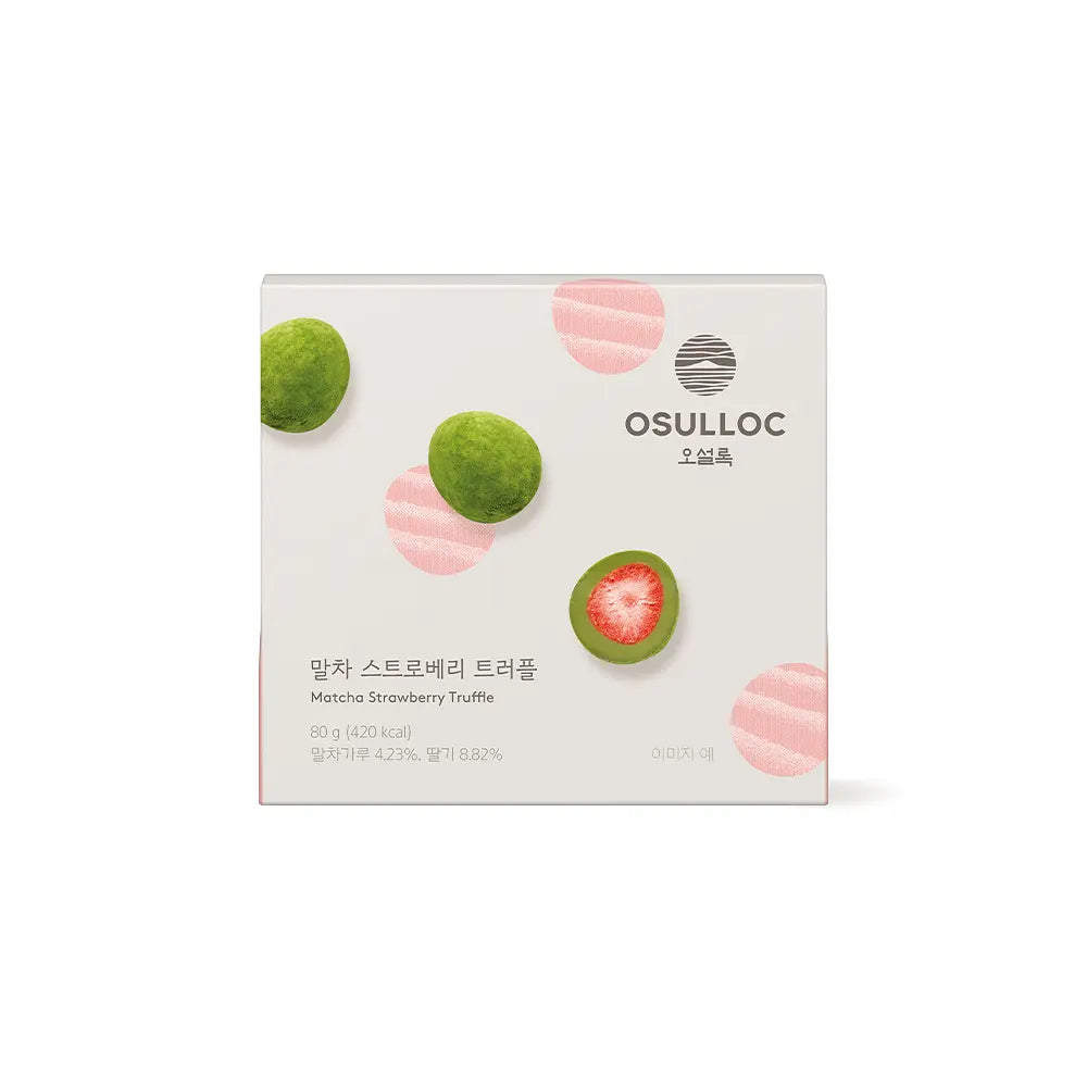Osulloc Matcha Strawberry Truffles 80