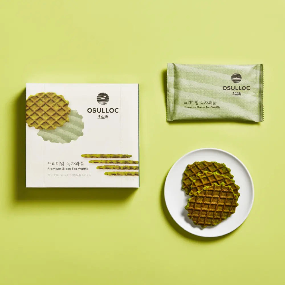 Osulloc Premium Green Tea Waffle