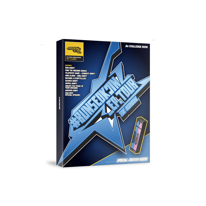 BTS Jin CHALLENGE BOOK