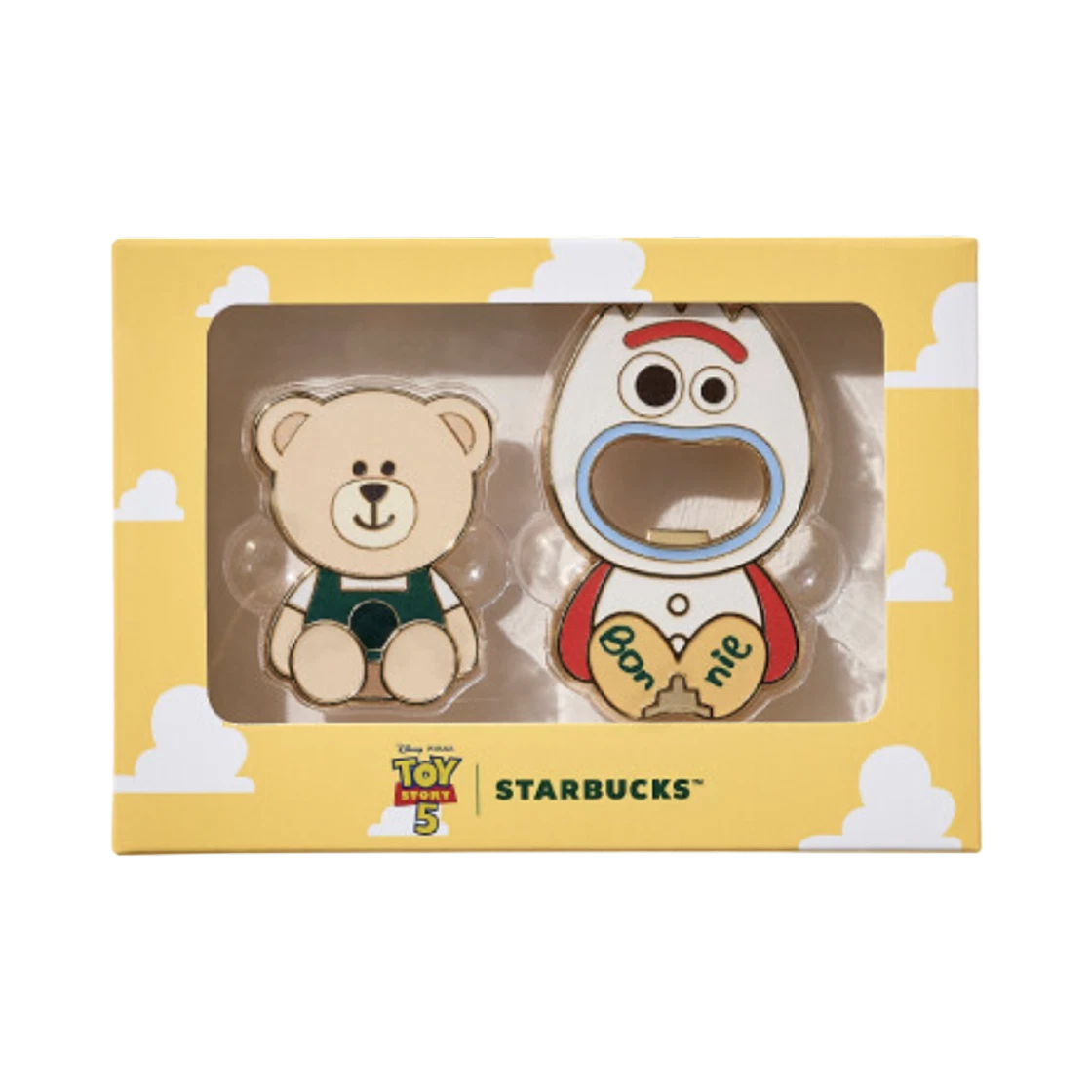 Starbucks x Toy Story 5 Porky Opener Magnet Set