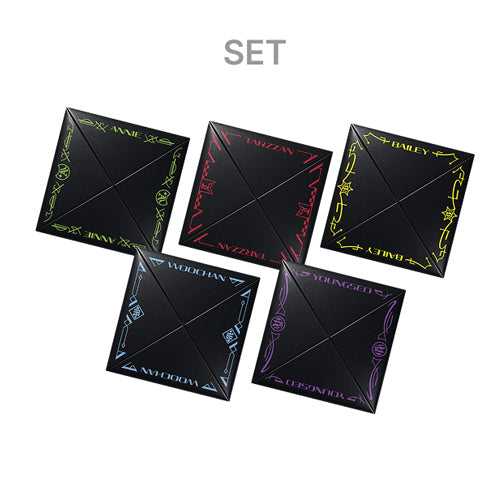 ALLDAY PROJECT The 2nd EP Album 'CRASH' FOCUS ver. (SET)