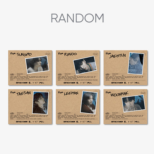 BOYNEXTDOOR 1st EP 'WHY..' (LETTER ver.) (Random)