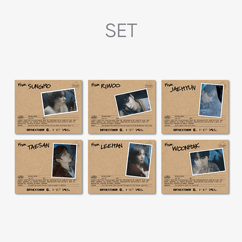 BOYNEXTDOOR 1st EP 'WHY..' (LETTER ver.) (Set)