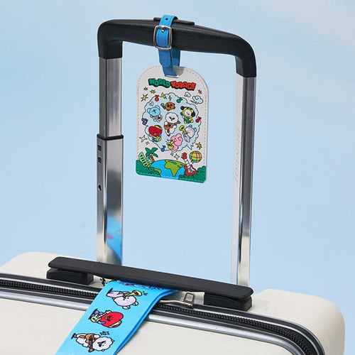 BT21 World Voyage Luggage Tag (Travel Suitcase Name Tag)