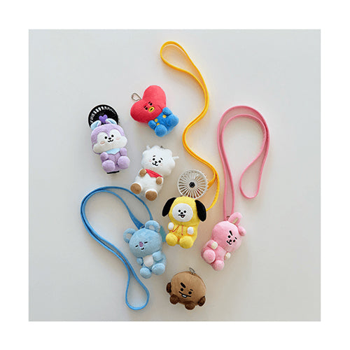 BT21 Two-way Plush Holder Keyring