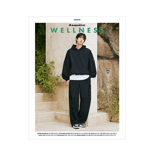 BTS jin Esquire WELLNESS (2026.10 / D type)