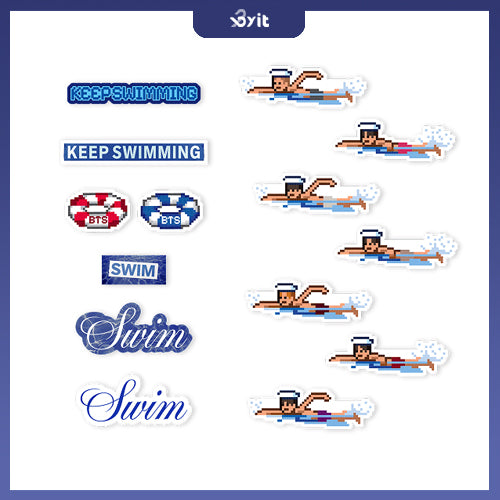 BTS - 'ARIRANG' SWIM OFFICIAL MD STICKER SET