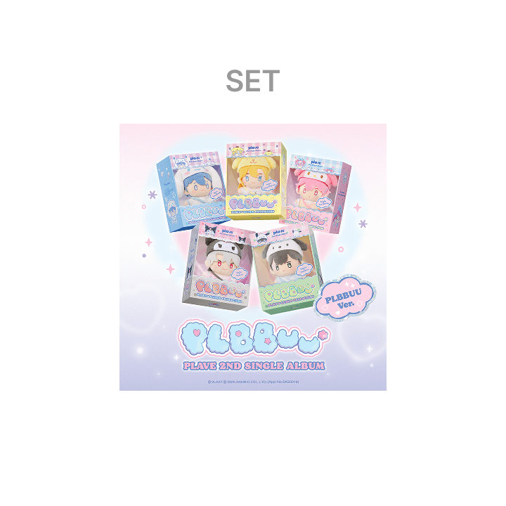 PLAVE 2nd Single Album 'PLBBUU' (PLBBUU Ver.) Set