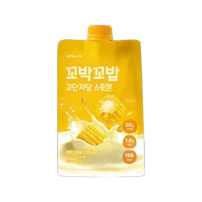 VIVLIV Kkobak Kkobab Protein Shake #Sweet Corn 40g