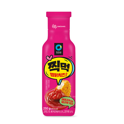 Chungjungone Korean Spicy Chicken Cheese Sauce 250g / Creamy Cheese Dipping Sauce 230g