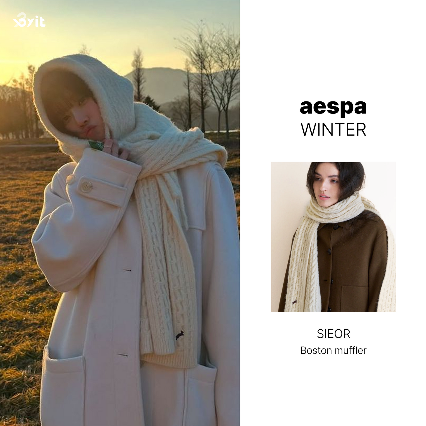 SIEOR - Boston muffler (5 type) (WINTER Wear)