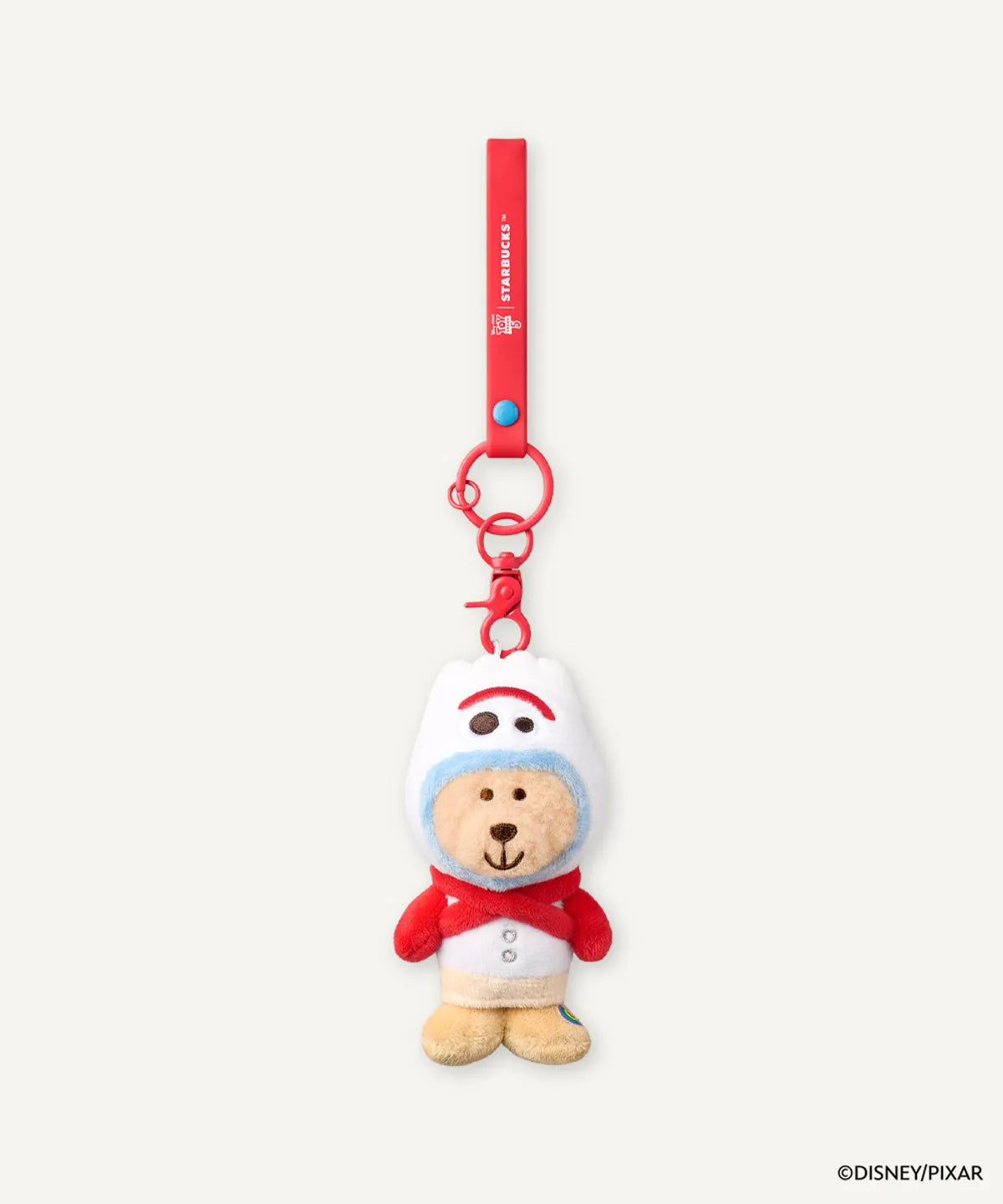 Starbucks x Toy Story 5 MD Porky Bearista Kechain Red