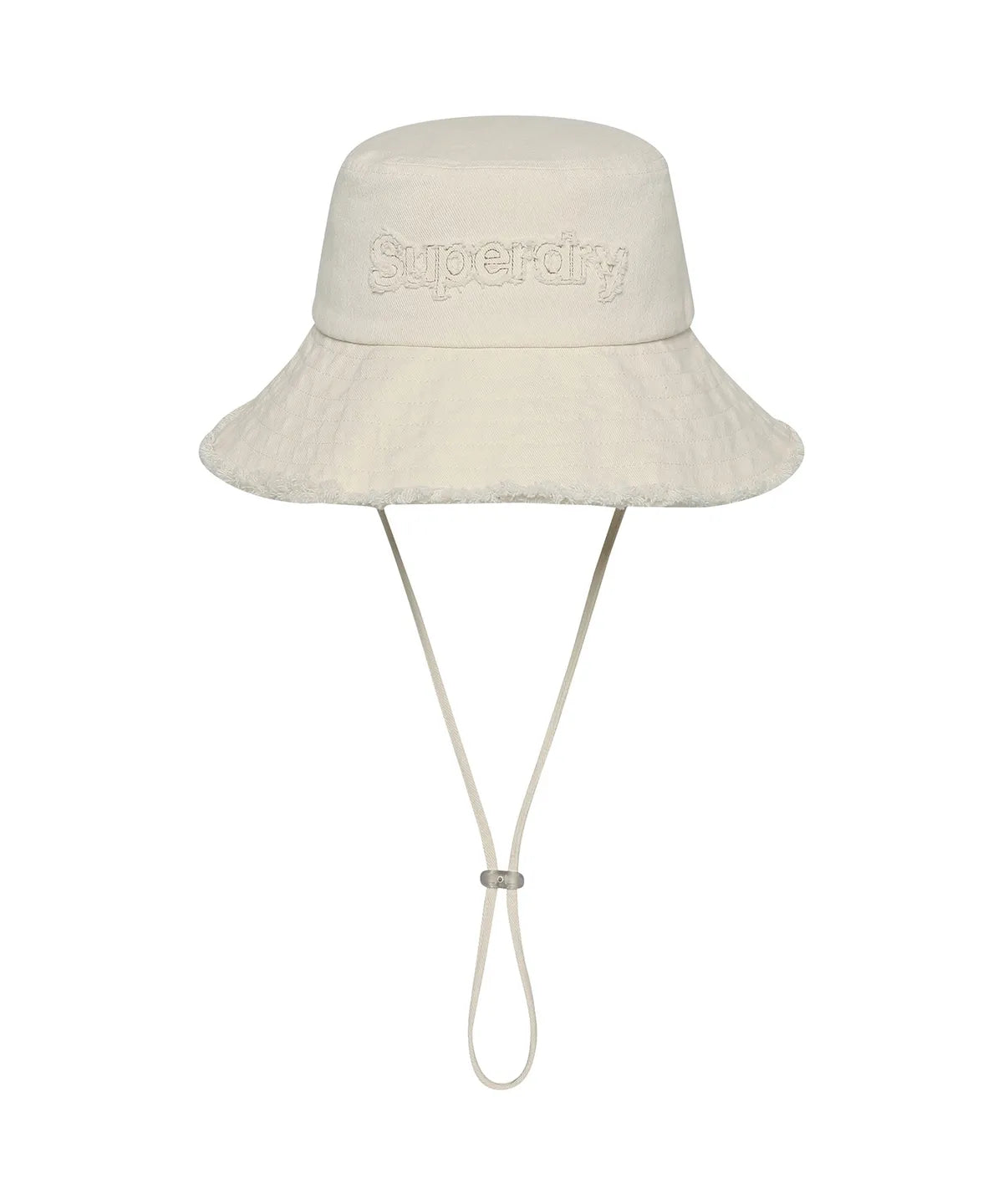 Superdry Women’s Cotton Washed Safari Hat – Ivory (ILLIT Wear)