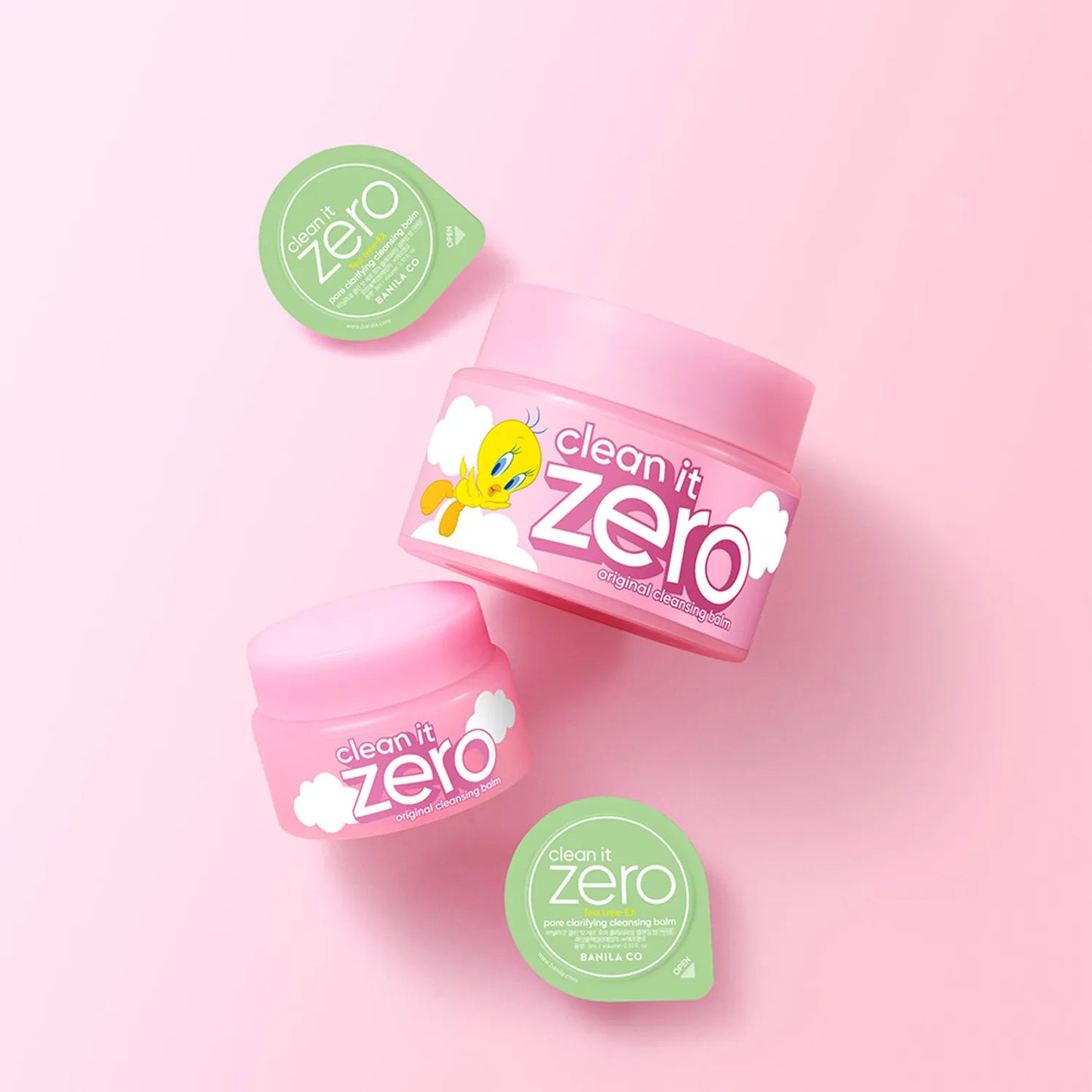 BANILA CO Clean It Zero Original Cleansing Balm 100ml Set (+25ml+Pore Balm 3ml*2ea)