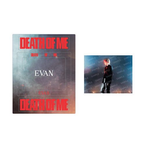 EVAN 1st MINI Album Official MD Photo Magnet Holder Set