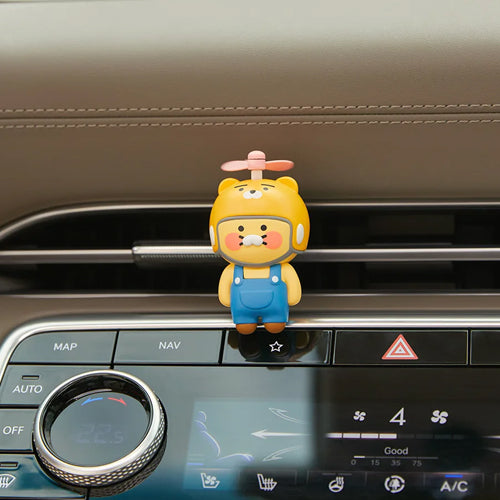 Kakao Friends Ryan & Chunsik Flying Go-Go-Sing Car Air Freshener
