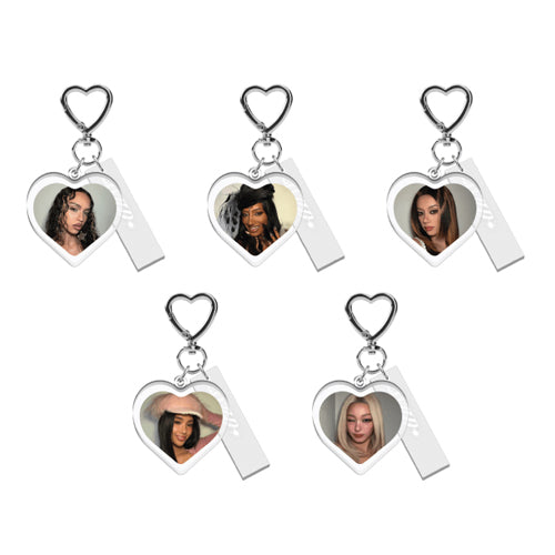KATSEYE 'WILD' POP UP Merch Random Selfie Acrylic Keyring