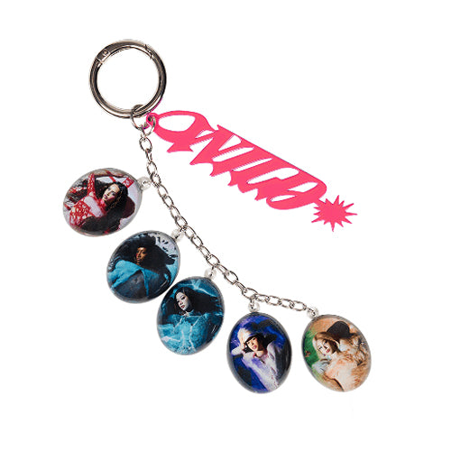 KATSEYE WILD Holographic Member Keyring