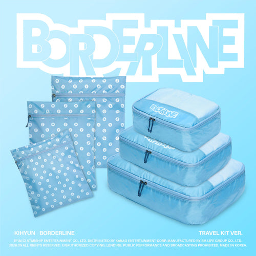 MONSTA X KIHYUN BORDERLINE 2nd EP Album Travel Kit ver.