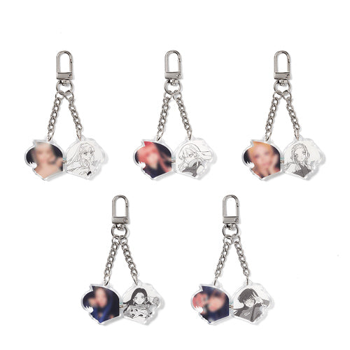 LE SSERAFIM 2nd Single Album 'Made My Night' Official MD Photo Keyring