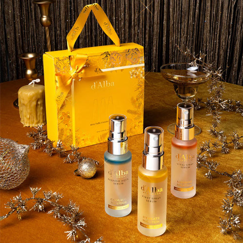 Cooling & Soothing & Moisturizing d'Alba 3 Solution Mist Gift Set (52ml*3 / Limited Edition)