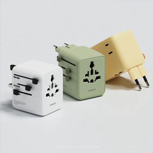 Mooas 5-Port 35W Travel High-Speed Multi Adapter