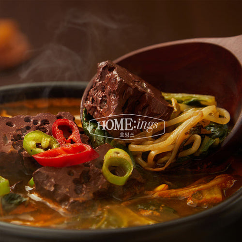 Chungjungone Korean Beef Bone Blood Soup (Seonji Haejangguk) 450g