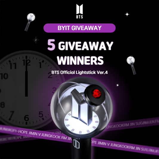 🎁 BTS OFFICIAL LIGHT STICK VER.4 GIVEAWAY 👀