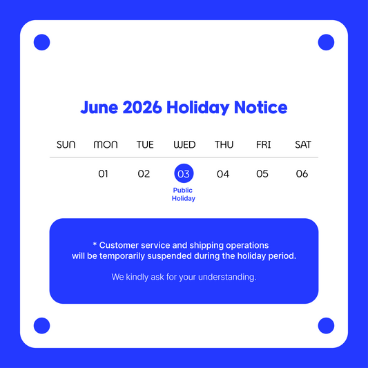 📢 June 2026 Holiday Notice