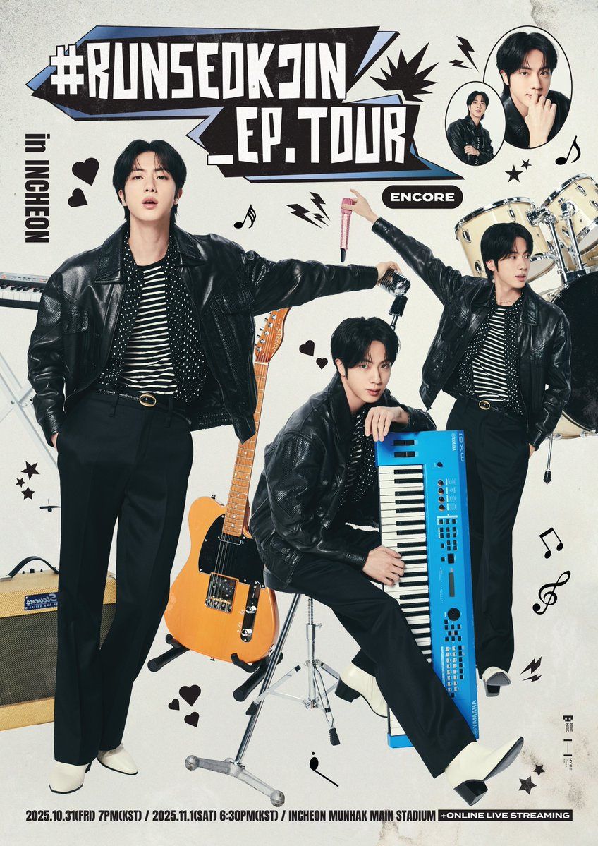 BTS Jin RUNSEOKJIN_EP.TOUR