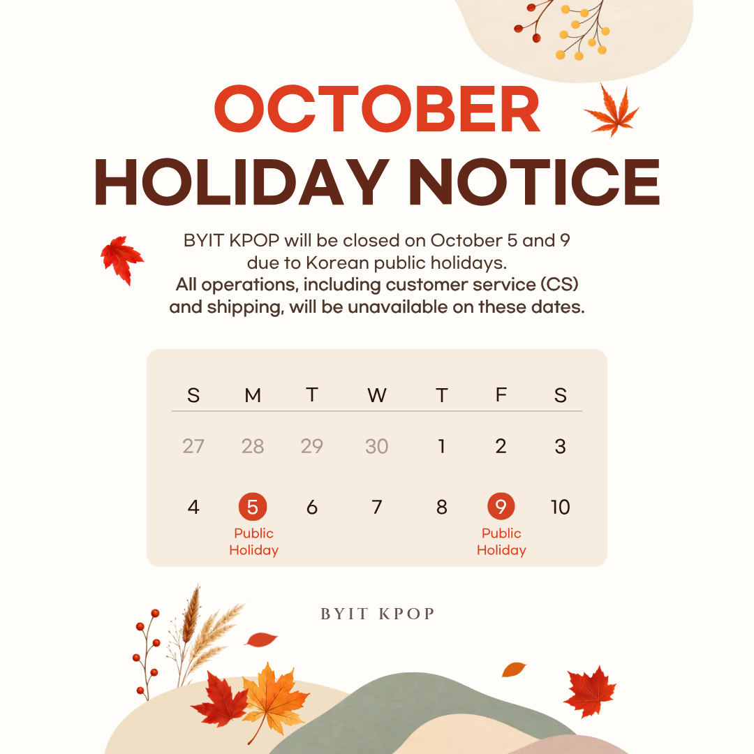 HOLIDAY NOTICE | OCTOBER 5 & 9, 2026