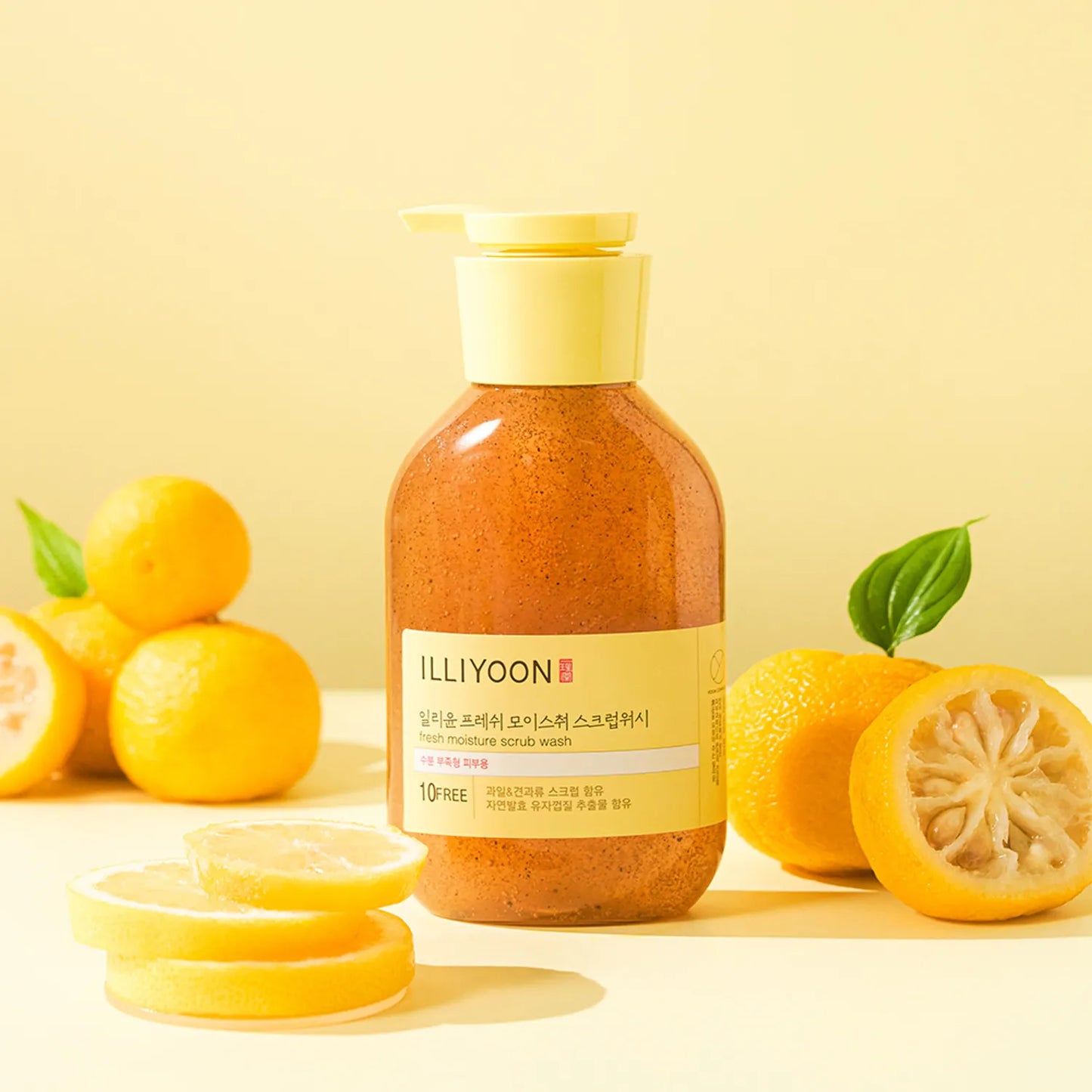 ILLIYOON Fresh Moisture Scrub Wash 400ml*2ea Set