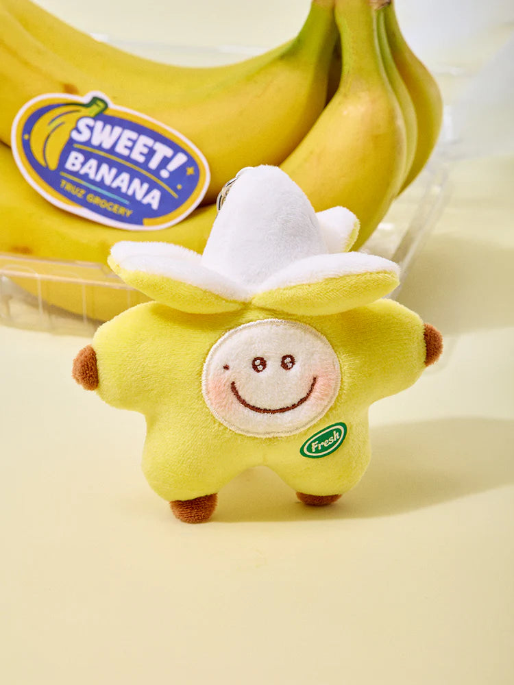 TREASURE - TRUZ Plush Keyring Fruit