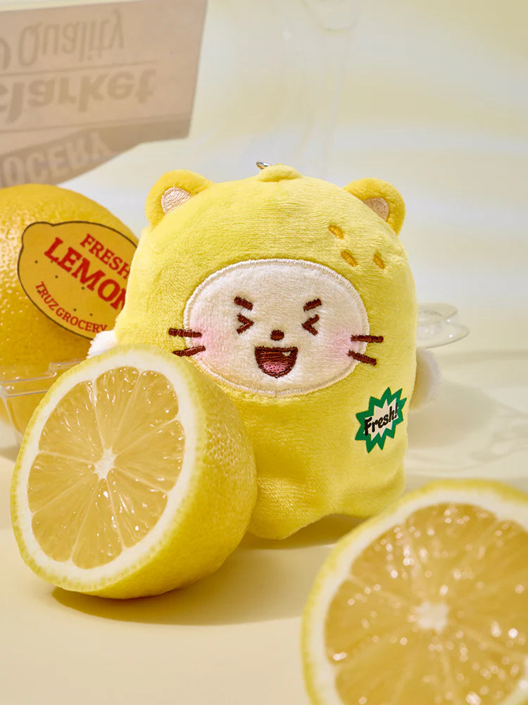 TREASURE - TRUZ Plush Keyring Fruit
